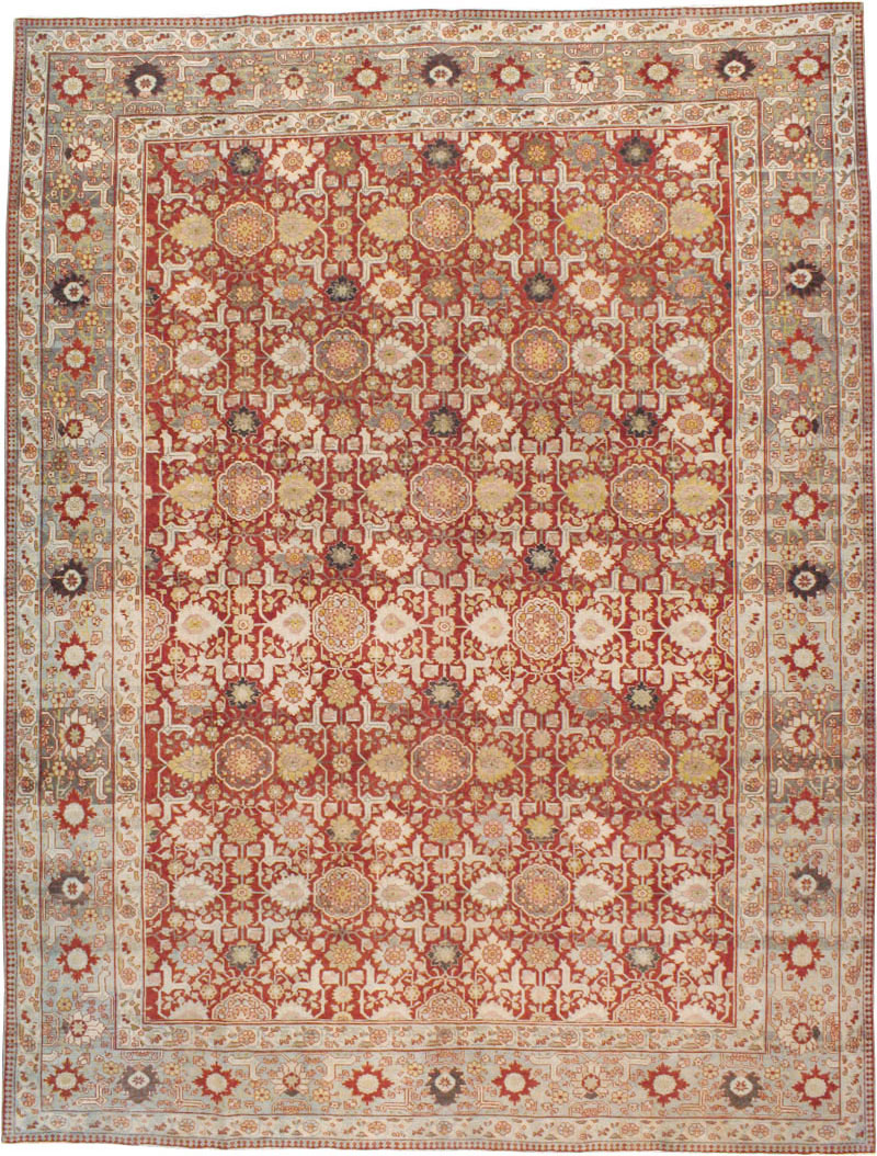 Vintage Persian Tabriz Carpet, No.23309 - Galerie Shabab