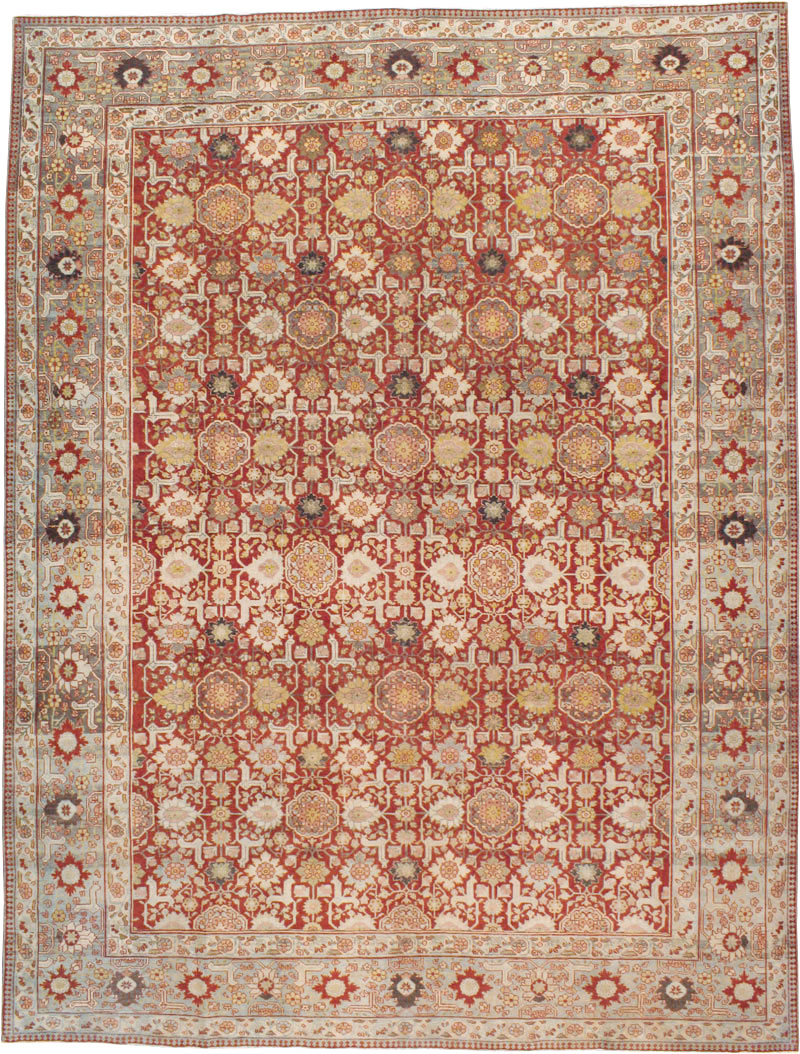 Vintage Persian Tabriz Carpet, No.23309 - Galerie Shabab
