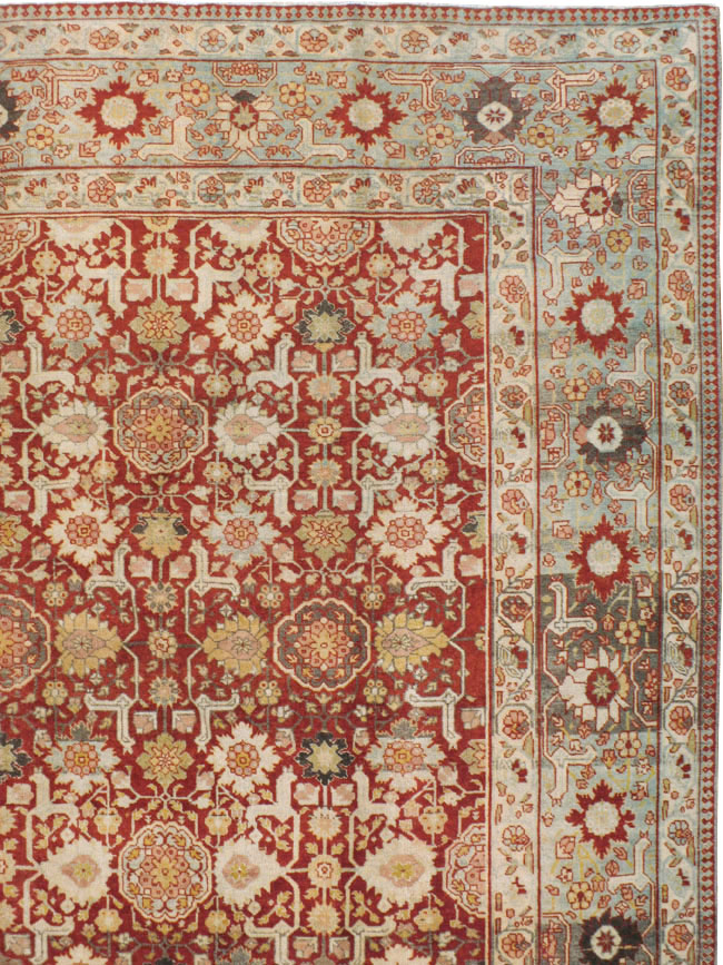Vintage Persian Tabriz Carpet, No.23309 - Galerie Shabab