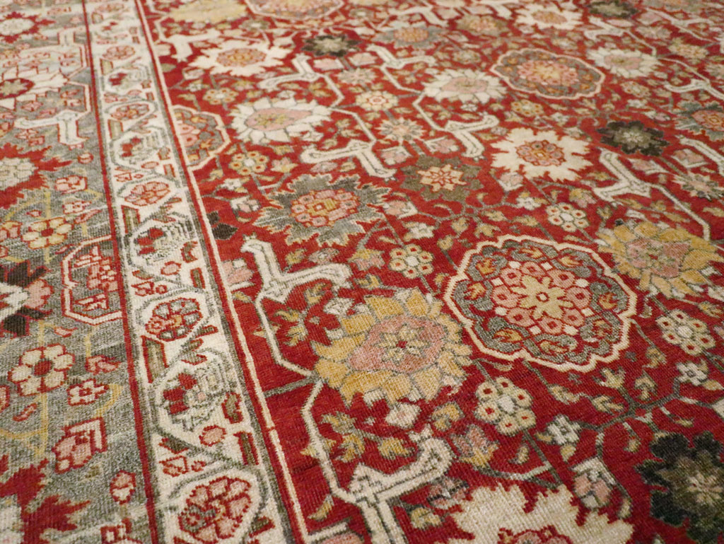 Vintage Persian Tabriz Carpet, No.23309 - Galerie Shabab