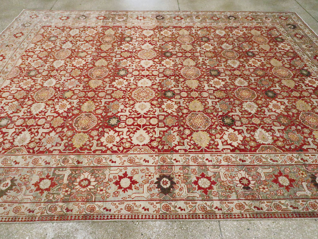 Vintage Persian Tabriz Carpet, No.23309 - Galerie Shabab