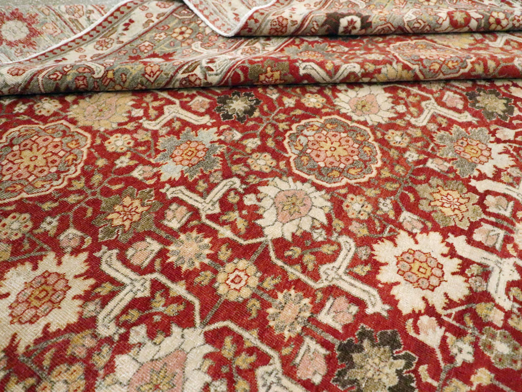 Vintage Persian Tabriz Carpet, No.23309 - Galerie Shabab