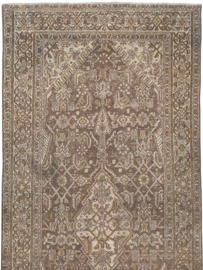 Antique Persian Bibikabad Runner, No.23310 - Galerie Shabab