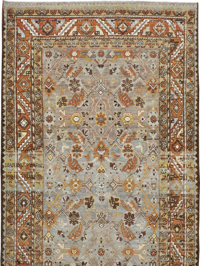 Vintage Persian Malayer Runner, No.23311 - Galerie Shabab