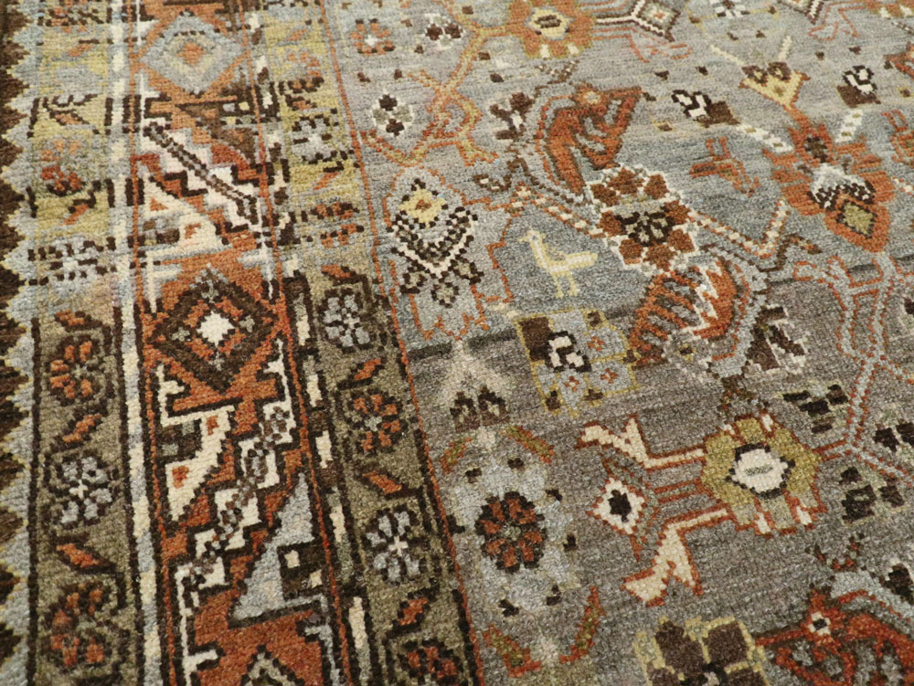 Vintage Persian Malayer Runner, No.23311 - Galerie Shabab