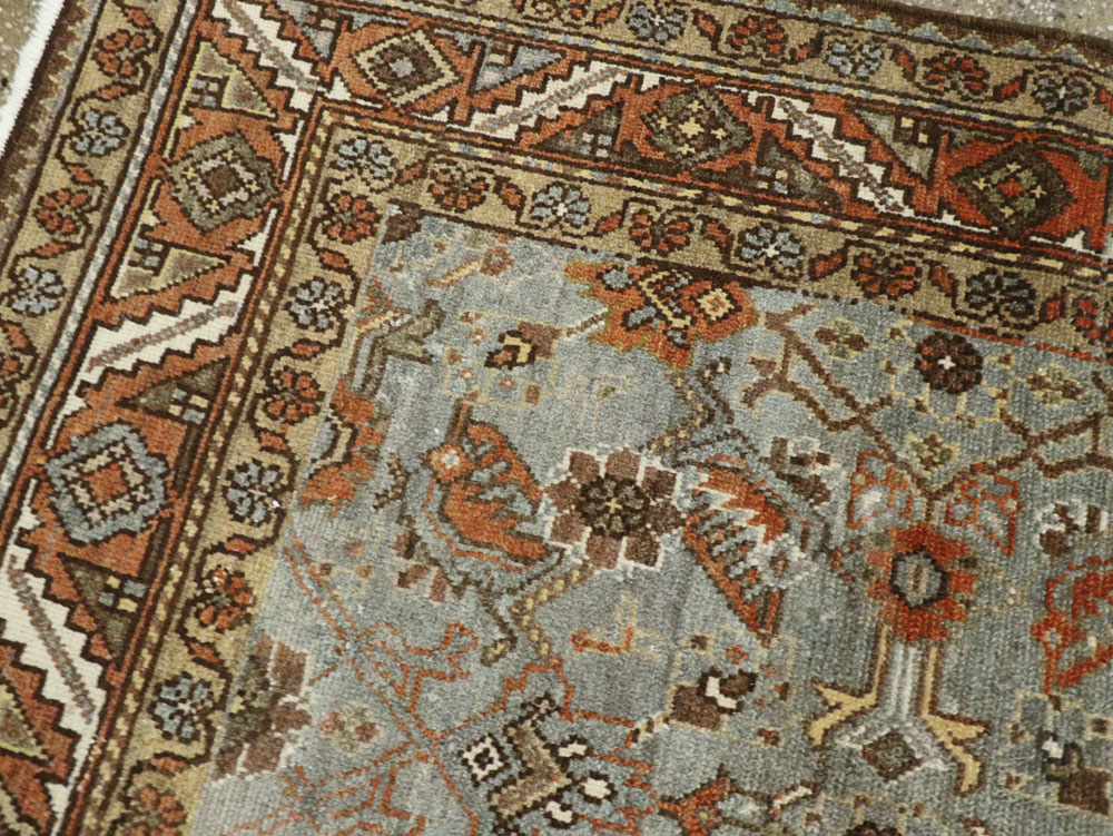 Vintage Persian Malayer Runner, No.23311 - Galerie Shabab