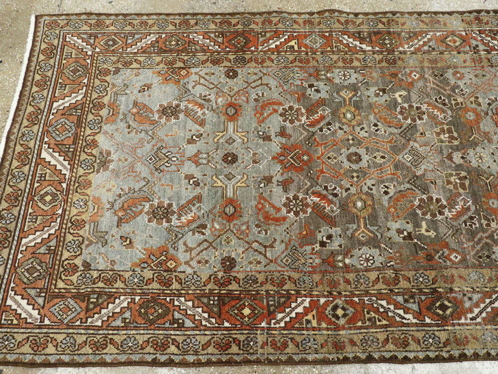 Vintage Persian Malayer Runner, No.23311 - Galerie Shabab