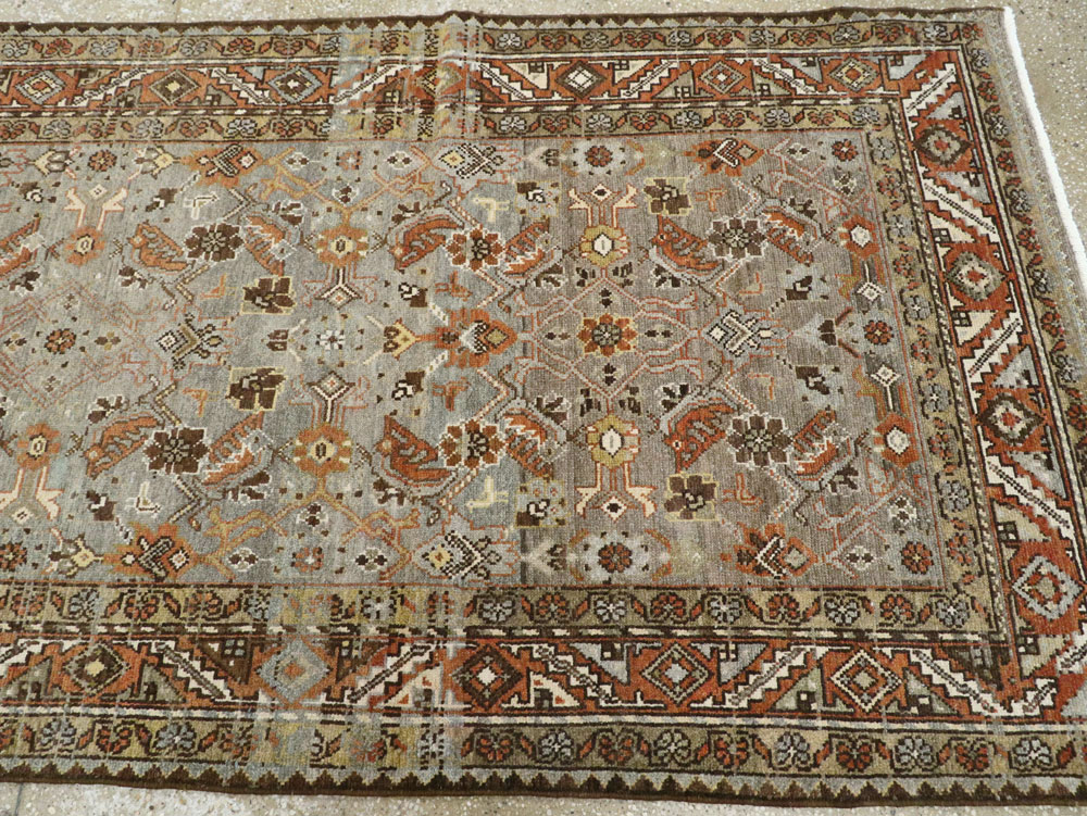 Vintage Persian Malayer Runner, No.23311 - Galerie Shabab