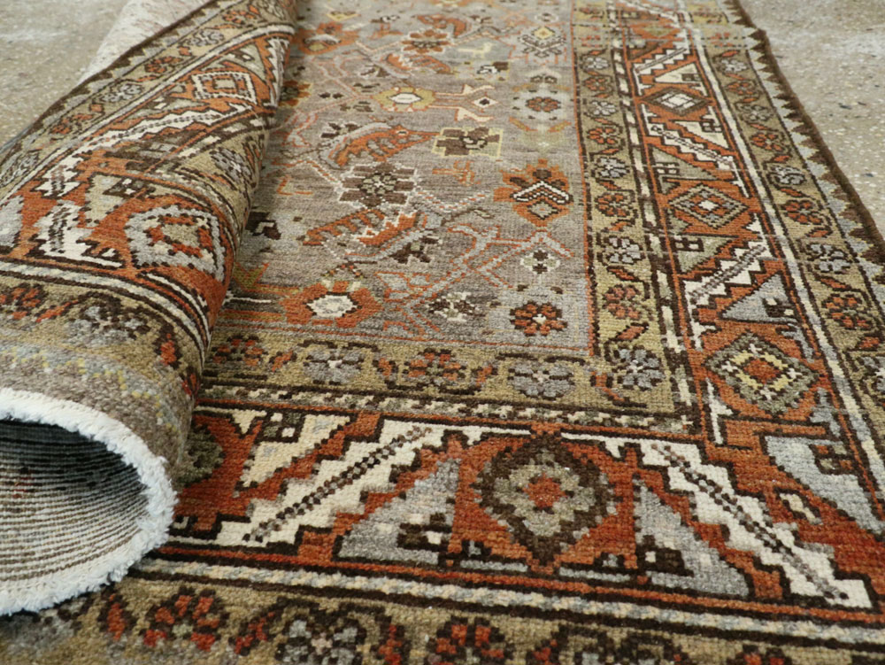 Vintage Persian Malayer Runner, No.23311 - Galerie Shabab
