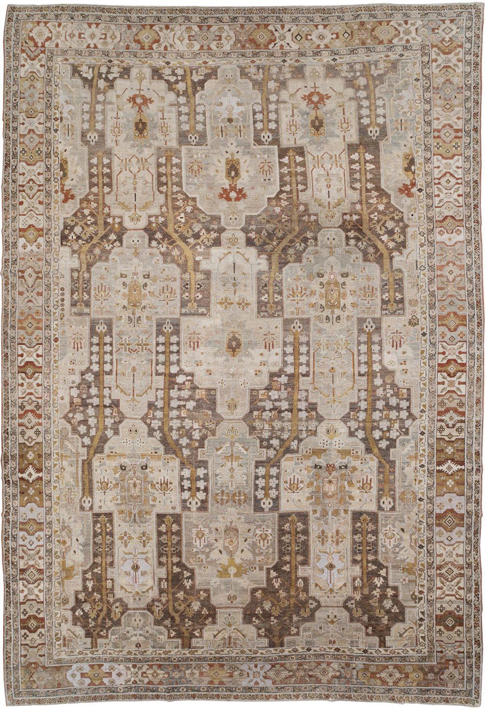 Antique Persian Malayer Oversize Carpet, No.23317 - Galerie Shabab