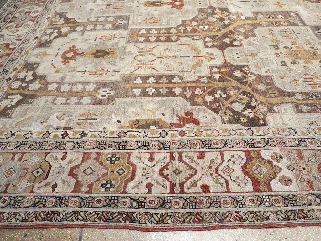 Antique Persian Malayer Oversize Carpet, No.23317 - Galerie Shabab