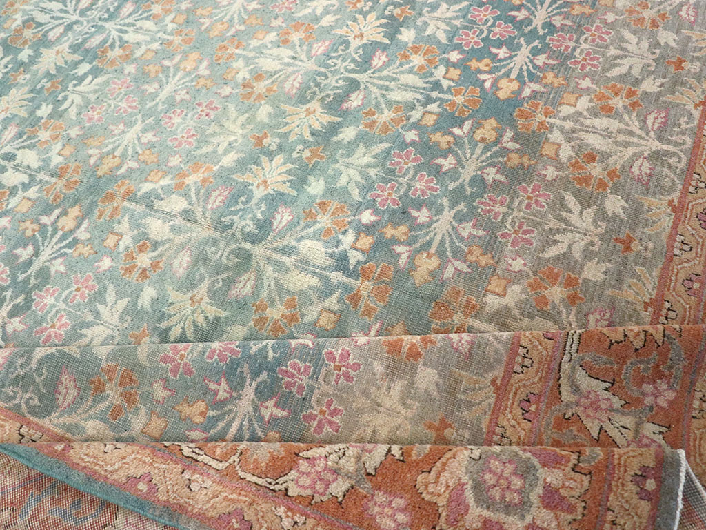 Vintage Indian Amritsar Carpet, No.23323 - Galerie Shabab