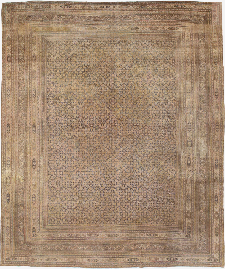 Antique Persian Dorokhsh Carpet, No.23324 - Galerie Shabab