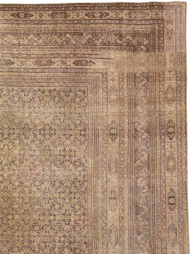 Antique Persian Dorokhsh Carpet, No.23324 - Galerie Shabab