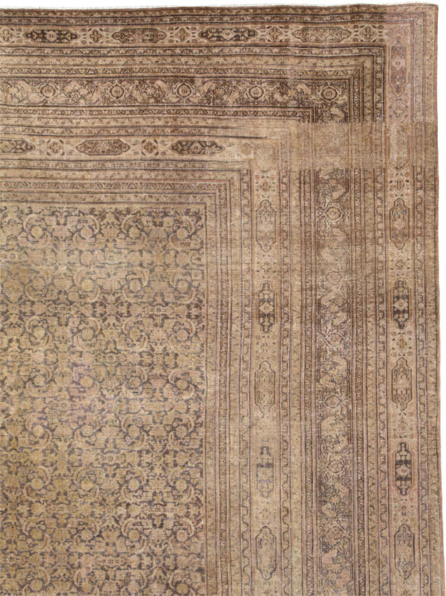 Antique Persian Dorokhsh Carpet, No.23324 - Galerie Shabab