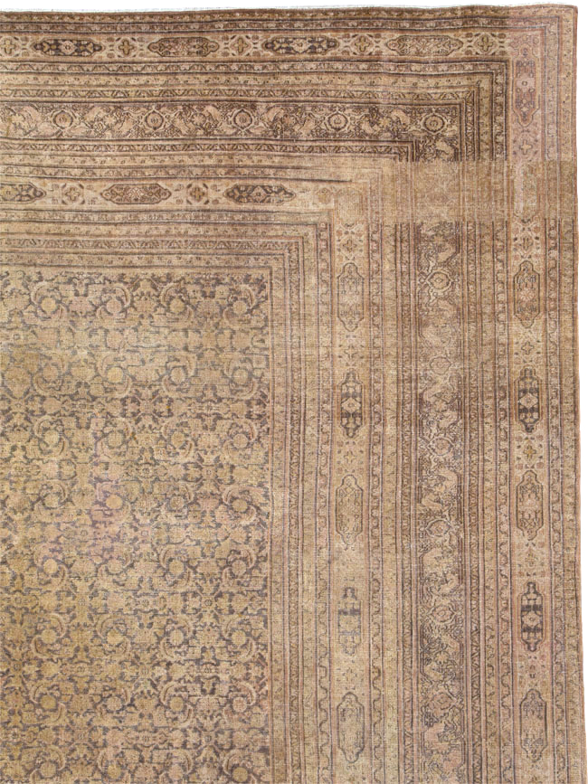 Antique Persian Dorokhsh Carpet, No.23324 - Galerie Shabab
