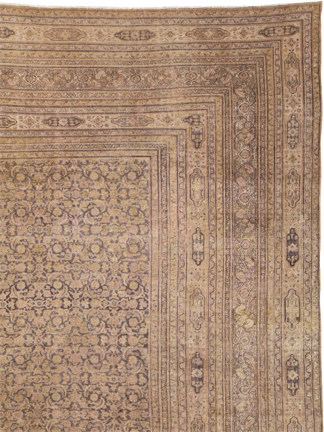 Antique Persian Dorokhsh Carpet, No.23324 - Galerie Shabab