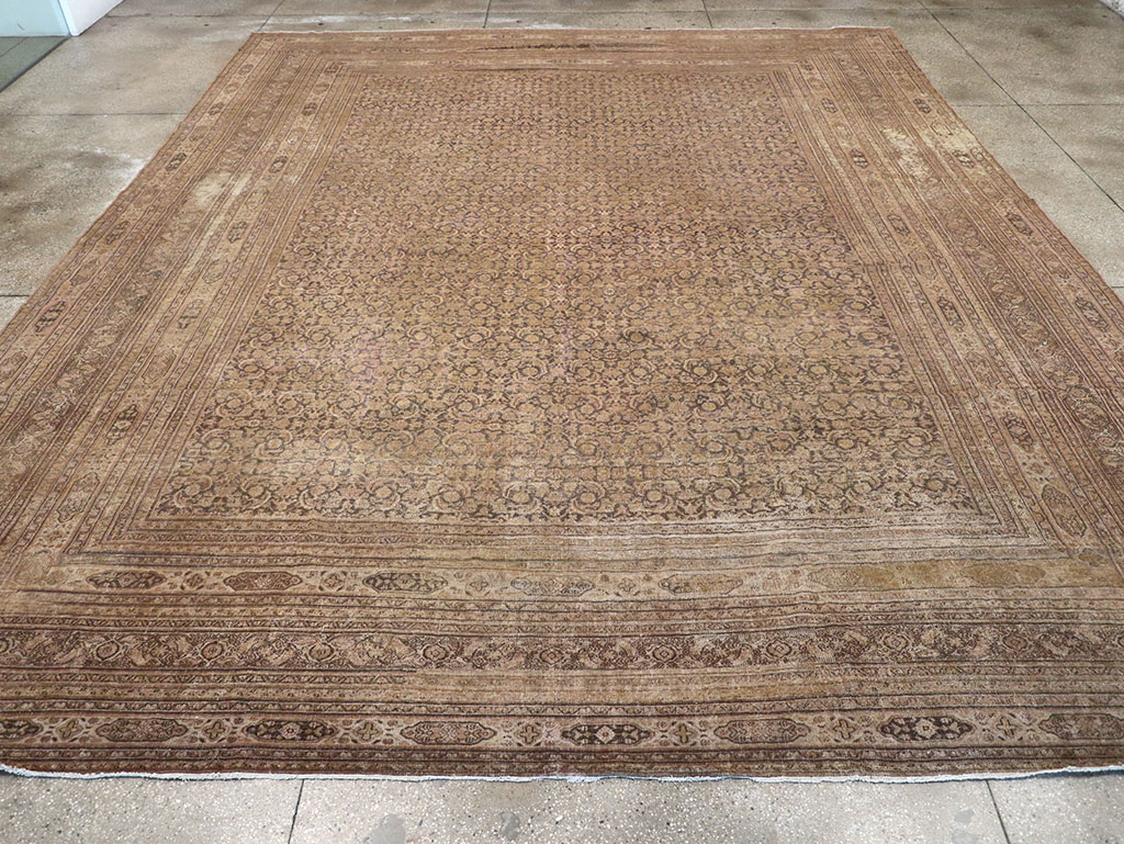 Antique Persian Dorokhsh Carpet, No.23324 - Galerie Shabab