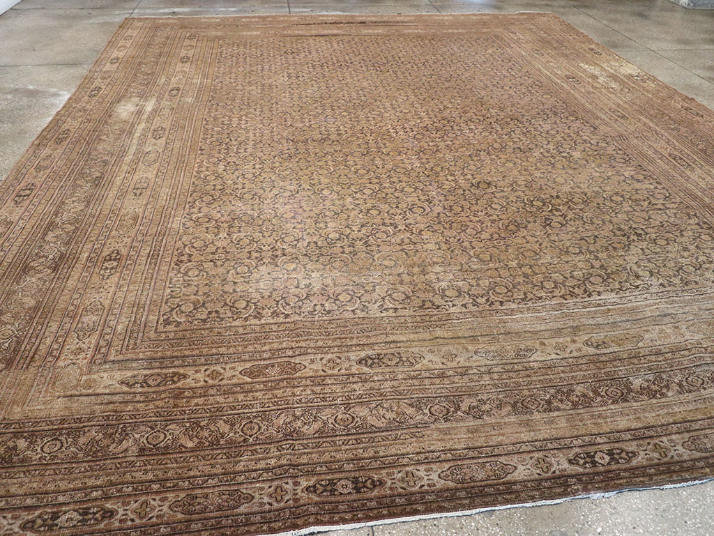 Antique Persian Dorokhsh Carpet, No.23324 - Galerie Shabab