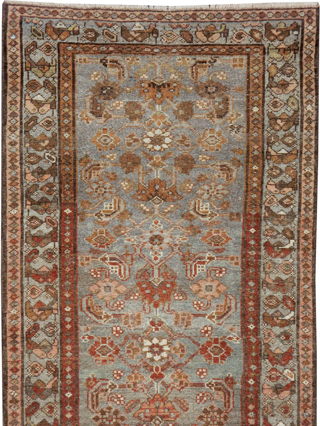 Vintage Persian Malayer Runner, No.23328 - Galerie Shabab