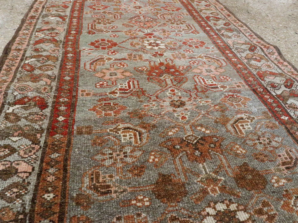 Vintage Persian Malayer Runner, No.23328 - Galerie Shabab