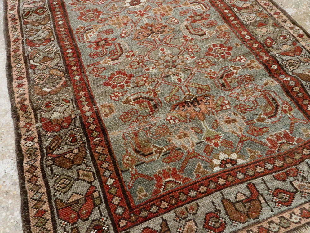 Vintage Persian Malayer Runner, No.23328 - Galerie Shabab