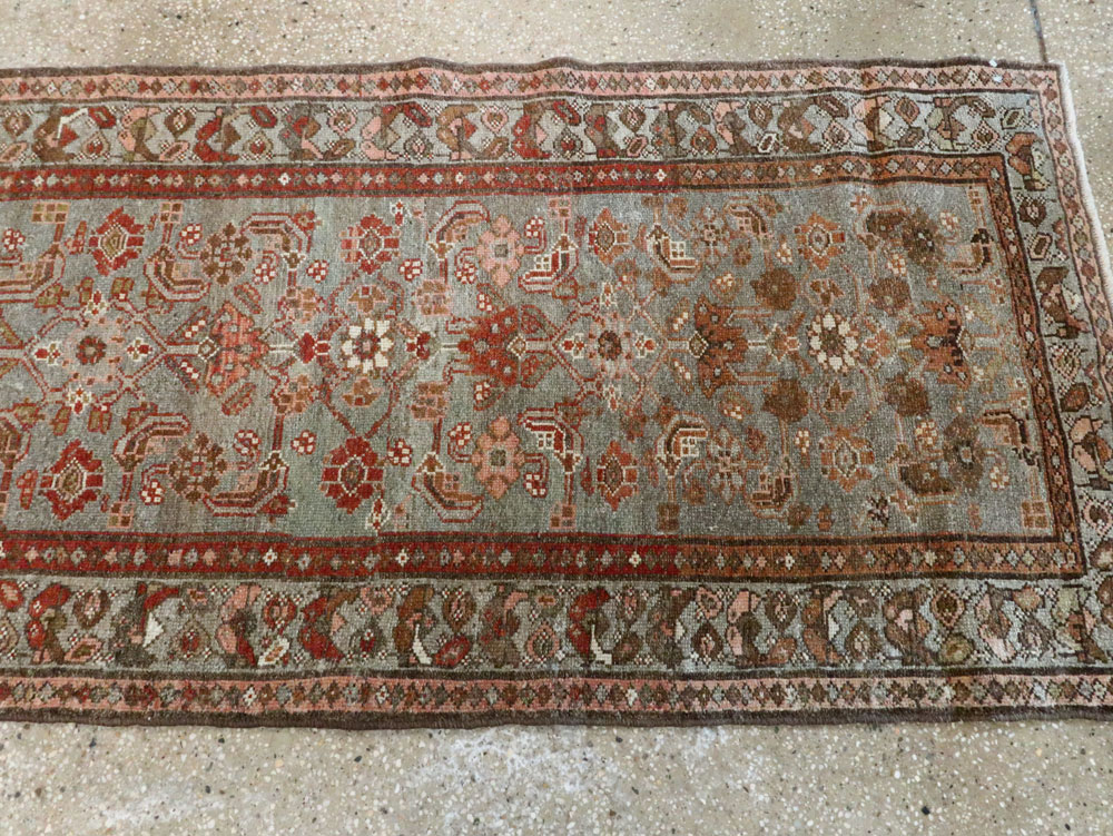 Vintage Persian Malayer Runner, No.23328 - Galerie Shabab