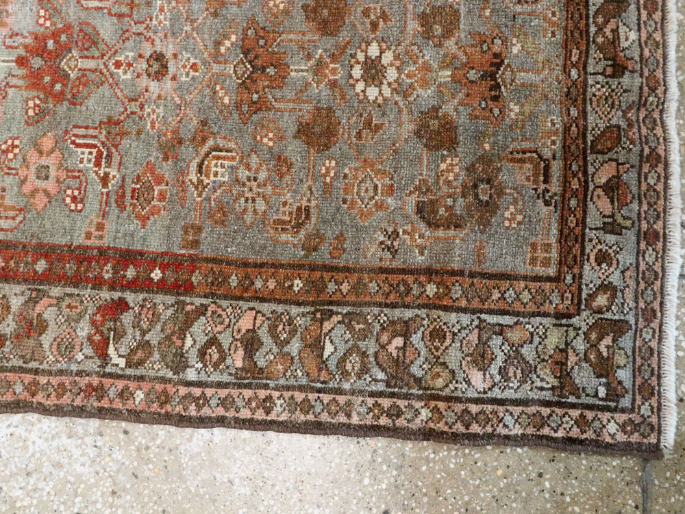 Vintage Persian Malayer Runner, No.23328 - Galerie Shabab