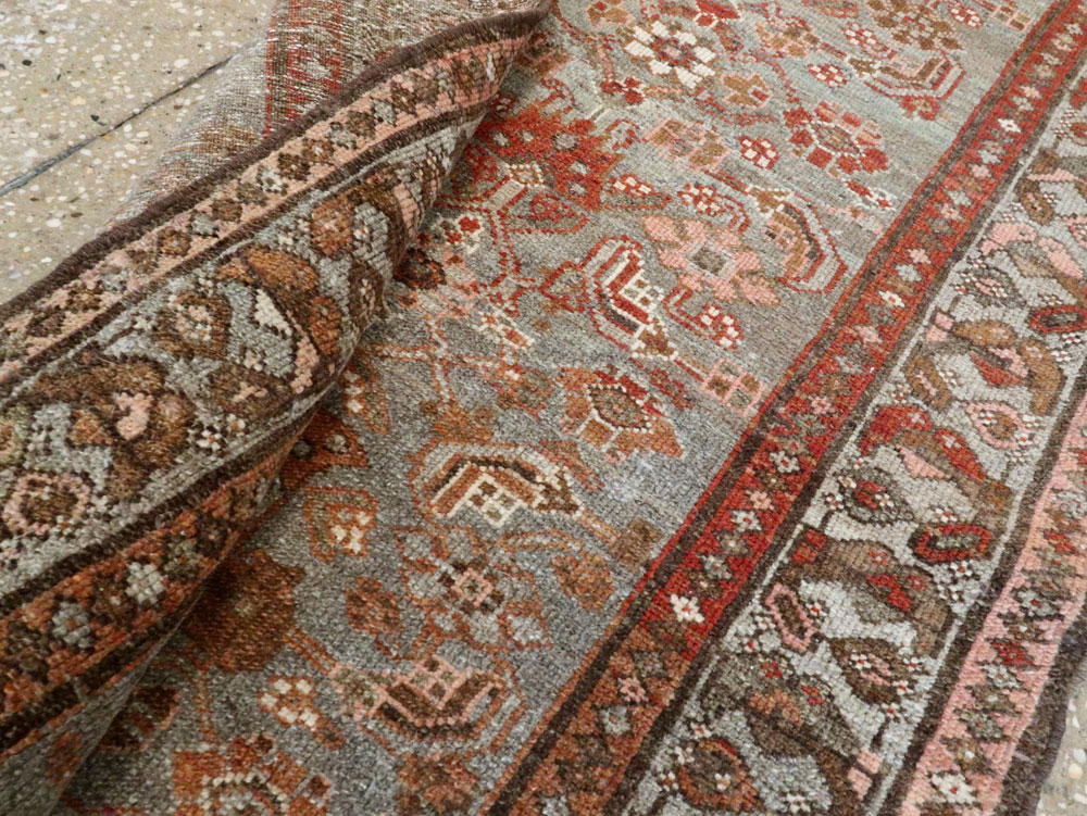 Vintage Persian Malayer Runner, No.23328 - Galerie Shabab