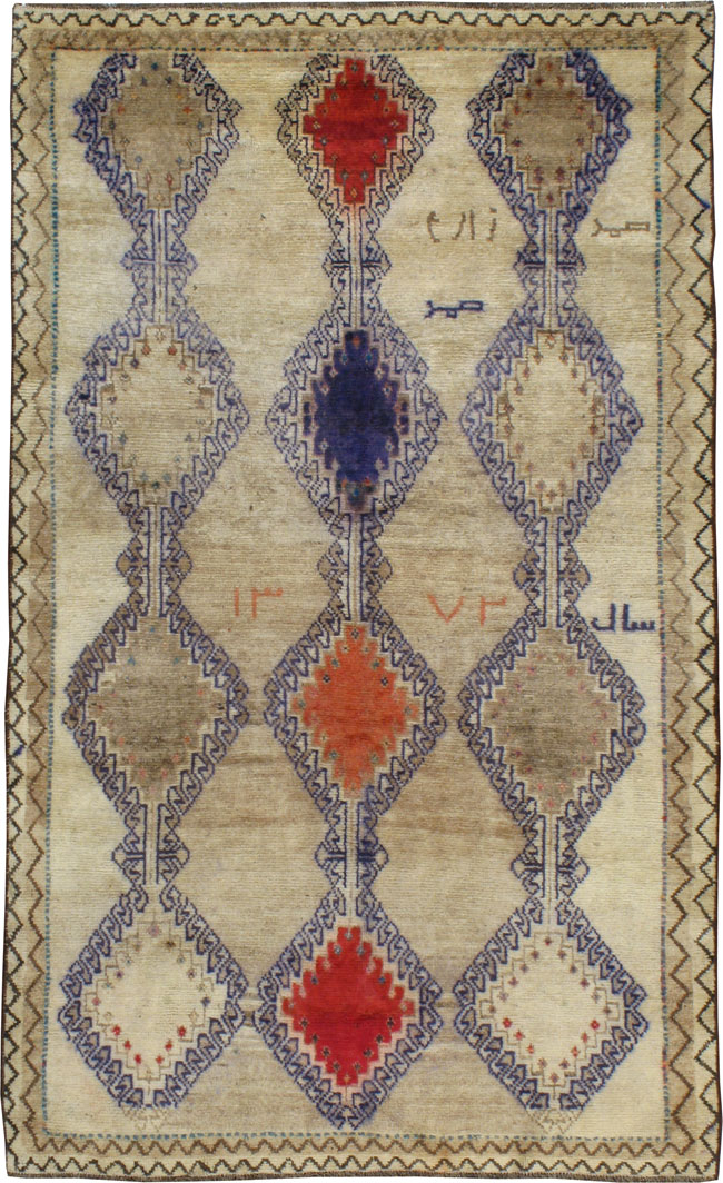 Vintage Gabbeh Rug, No.23335 - Galerie Shabab