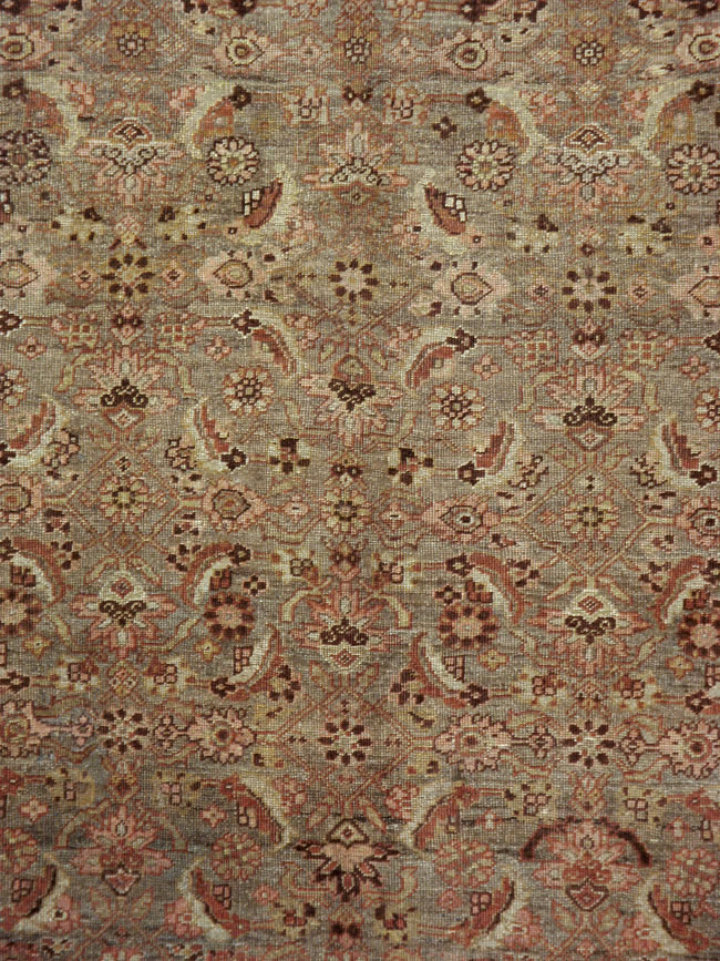 Antique Persian Bidjar Carpet, No.23336 - Galerie Shabab