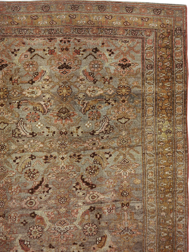 Antique Persian Bidjar Carpet, No.23336 - Galerie Shabab