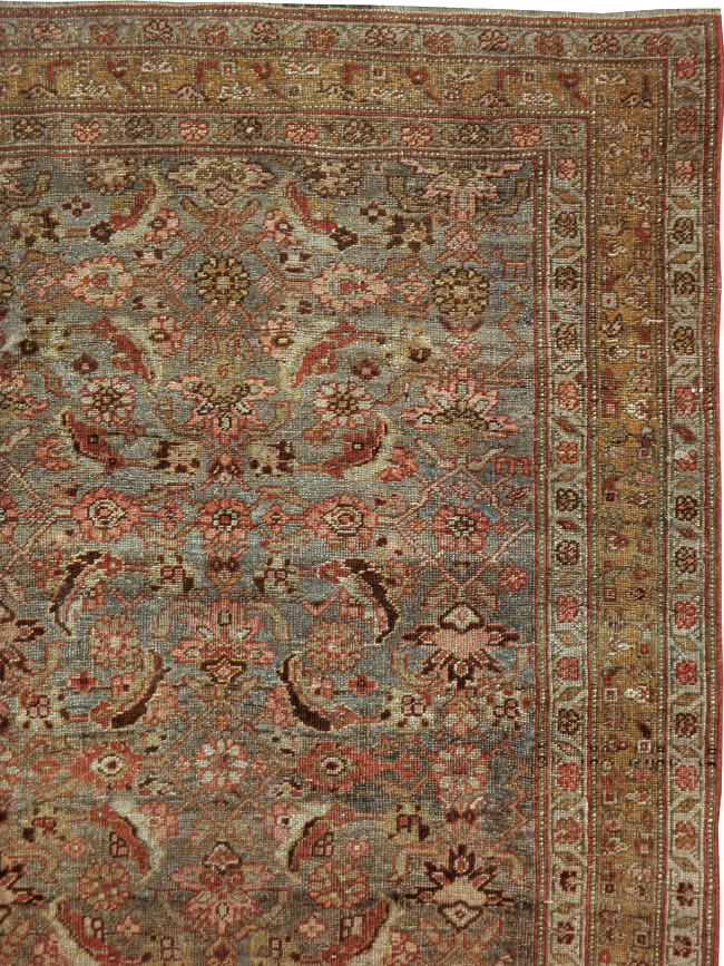 Antique Persian Bidjar Carpet, No.23336 - Galerie Shabab