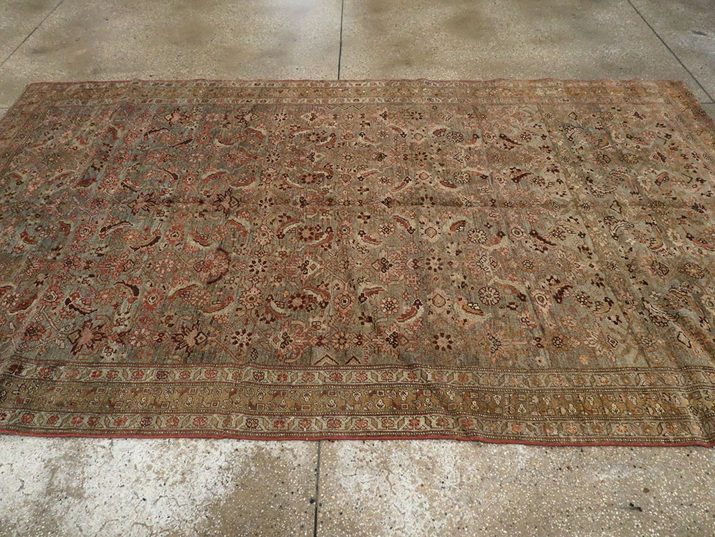 Antique Persian Bidjar Carpet, No.23336 - Galerie Shabab