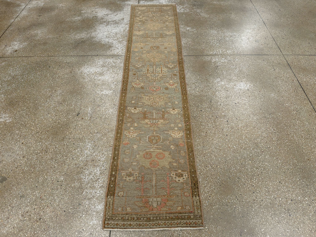 Antique Persian Heriz Runner, No.23337 - Galerie Shabab
