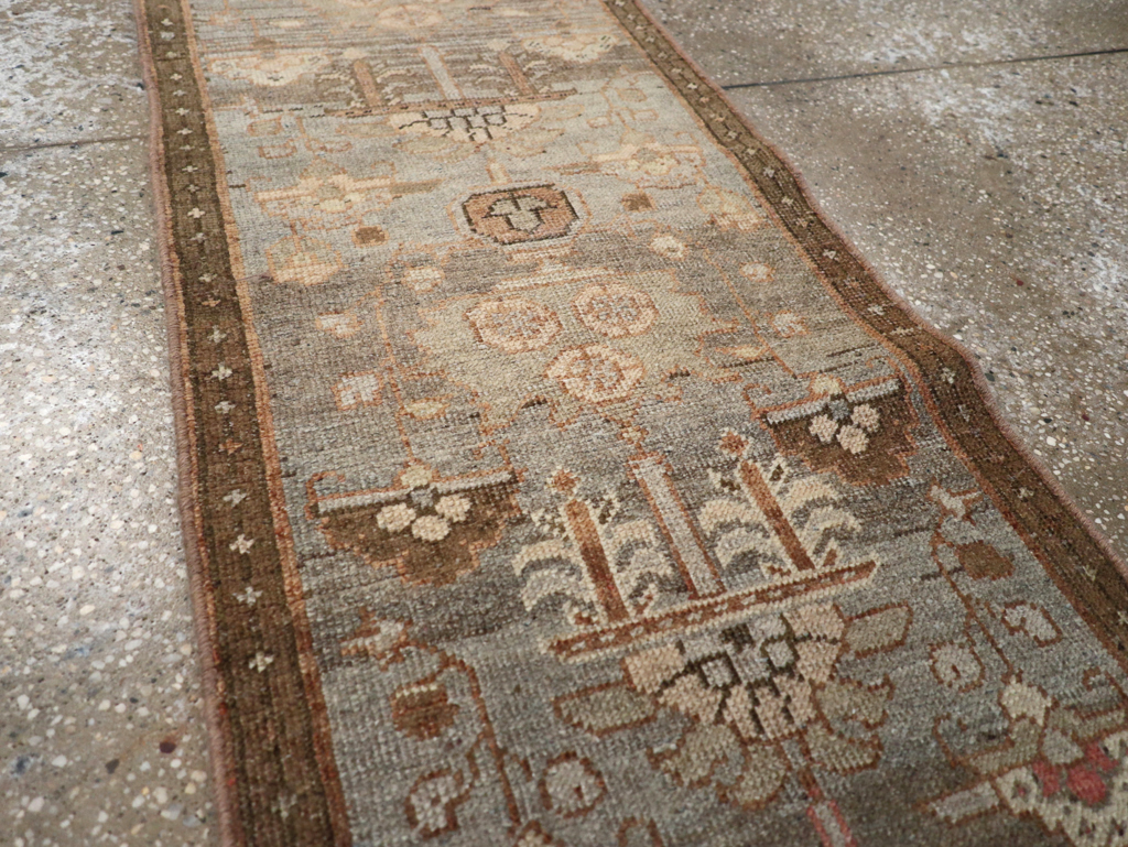 Antique Persian Heriz Runner, No.23337 - Galerie Shabab