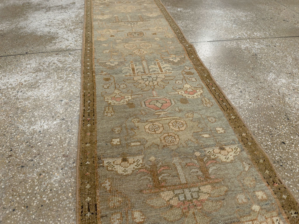 Antique Persian Heriz Runner, No.23337 - Galerie Shabab