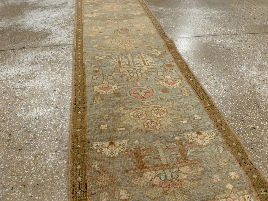 Antique Persian Heriz Runner, No.23337 - Galerie Shabab