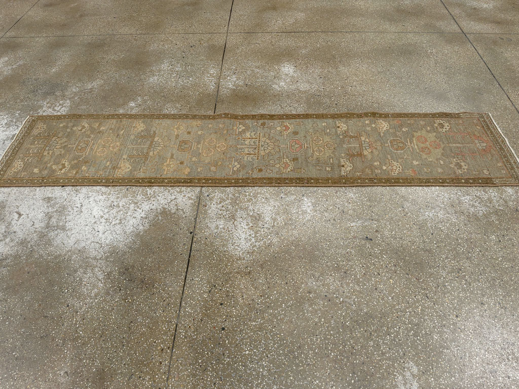 Antique Persian Heriz Runner, No.23337 - Galerie Shabab