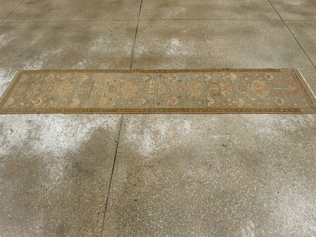Antique Persian Heriz Runner, No.23337 - Galerie Shabab