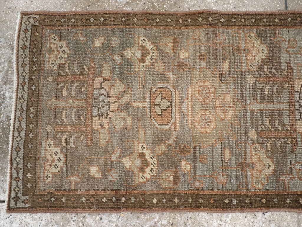 Antique Persian Heriz Runner, No.23337 - Galerie Shabab