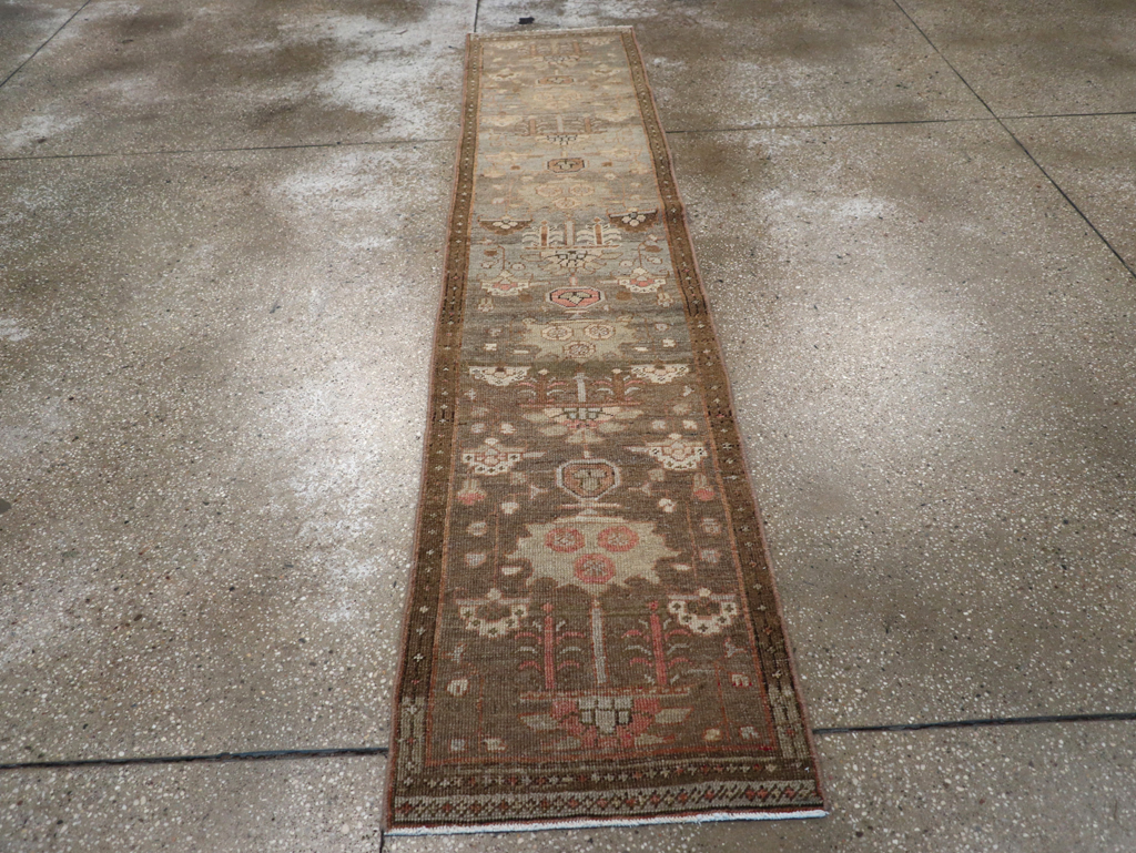Antique Persian Heriz Runner, No.23337 - Galerie Shabab