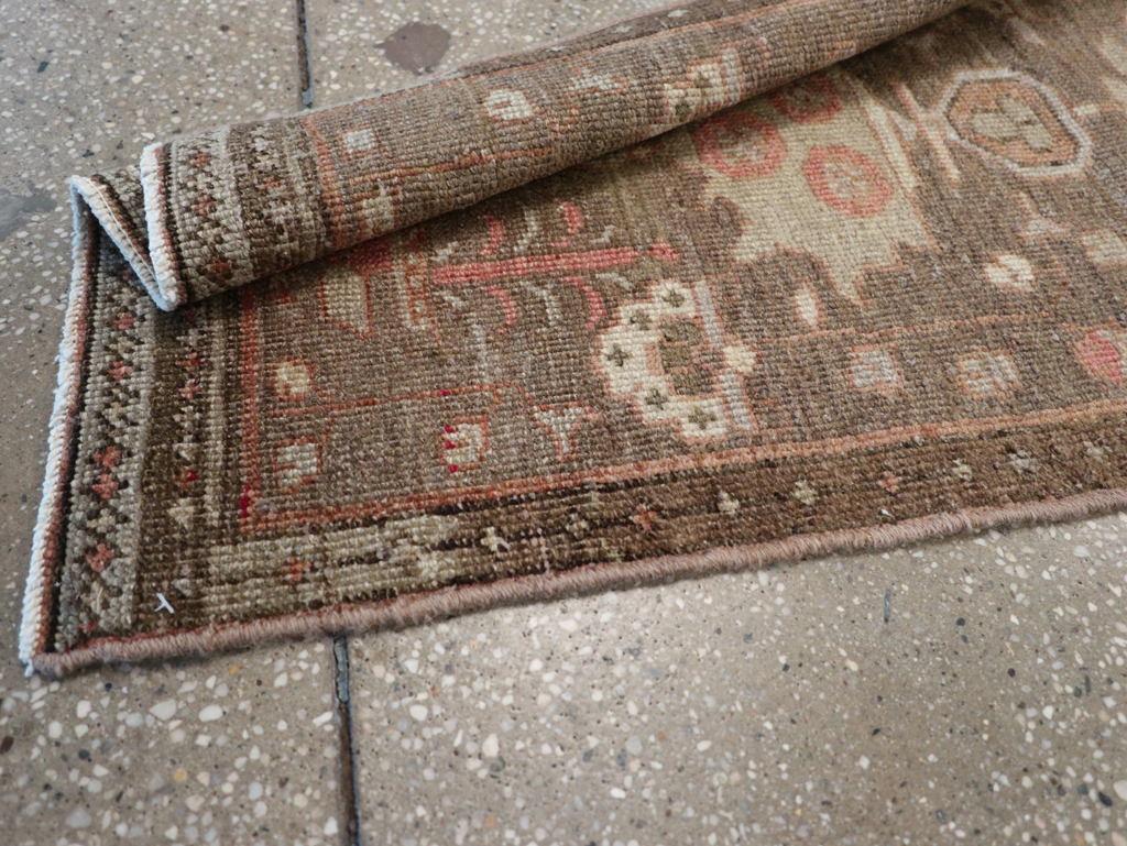 Antique Persian Heriz Runner, No.23337 - Galerie Shabab