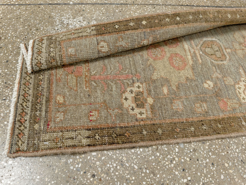 Antique Persian Heriz Runner, No.23337 - Galerie Shabab