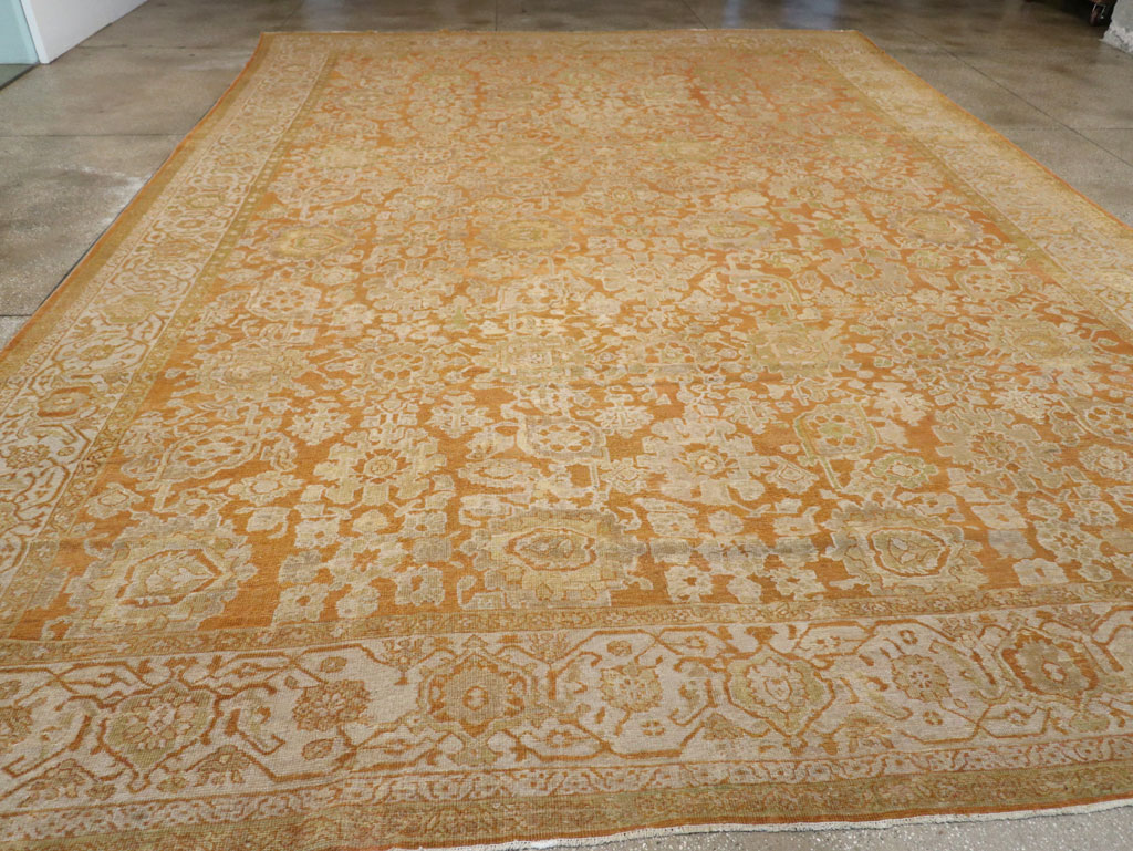 Antique Persian Mahal Large Carpet, No.23340 - Galerie Shabab