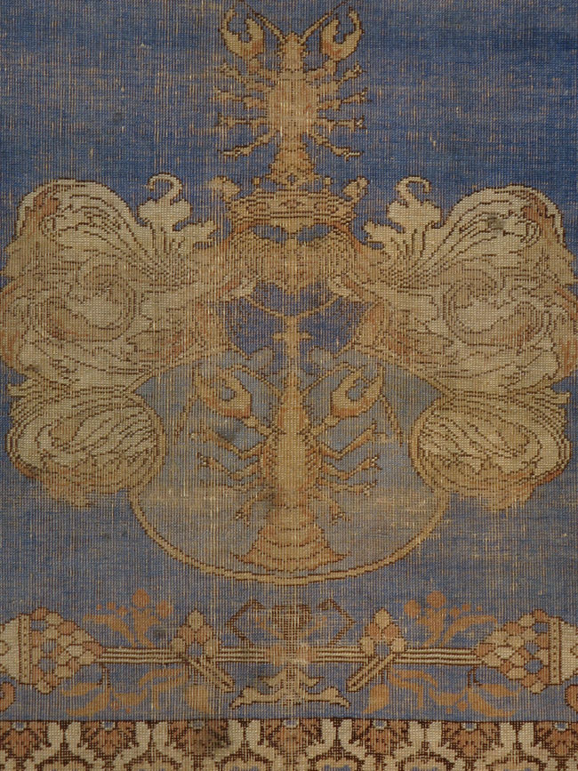 Vintage European Cuenca Pictorial Carpet, No.23349 - Galerie Shabab