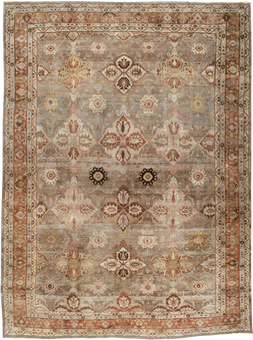 Antique Persian Bidjar Carpet, No.23352 - Galerie Shabab