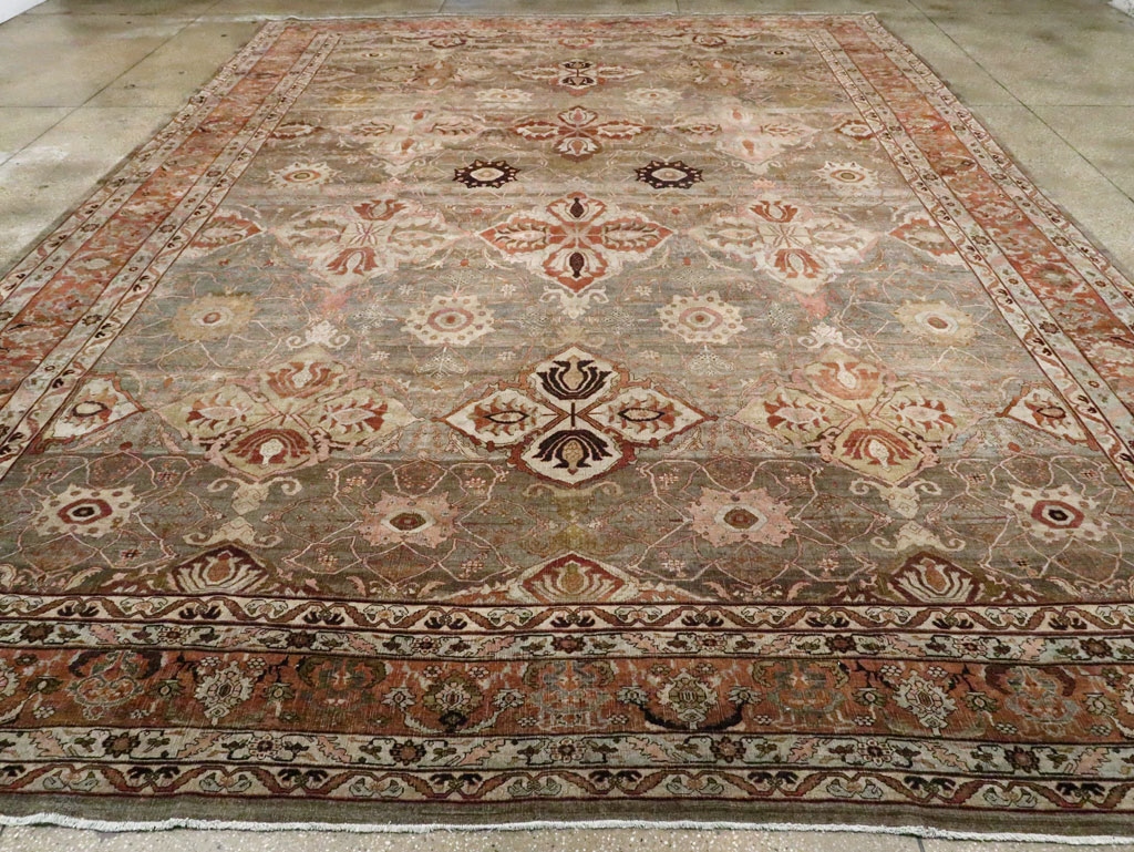 Antique Persian Bidjar Carpet, No.23352 - Galerie Shabab