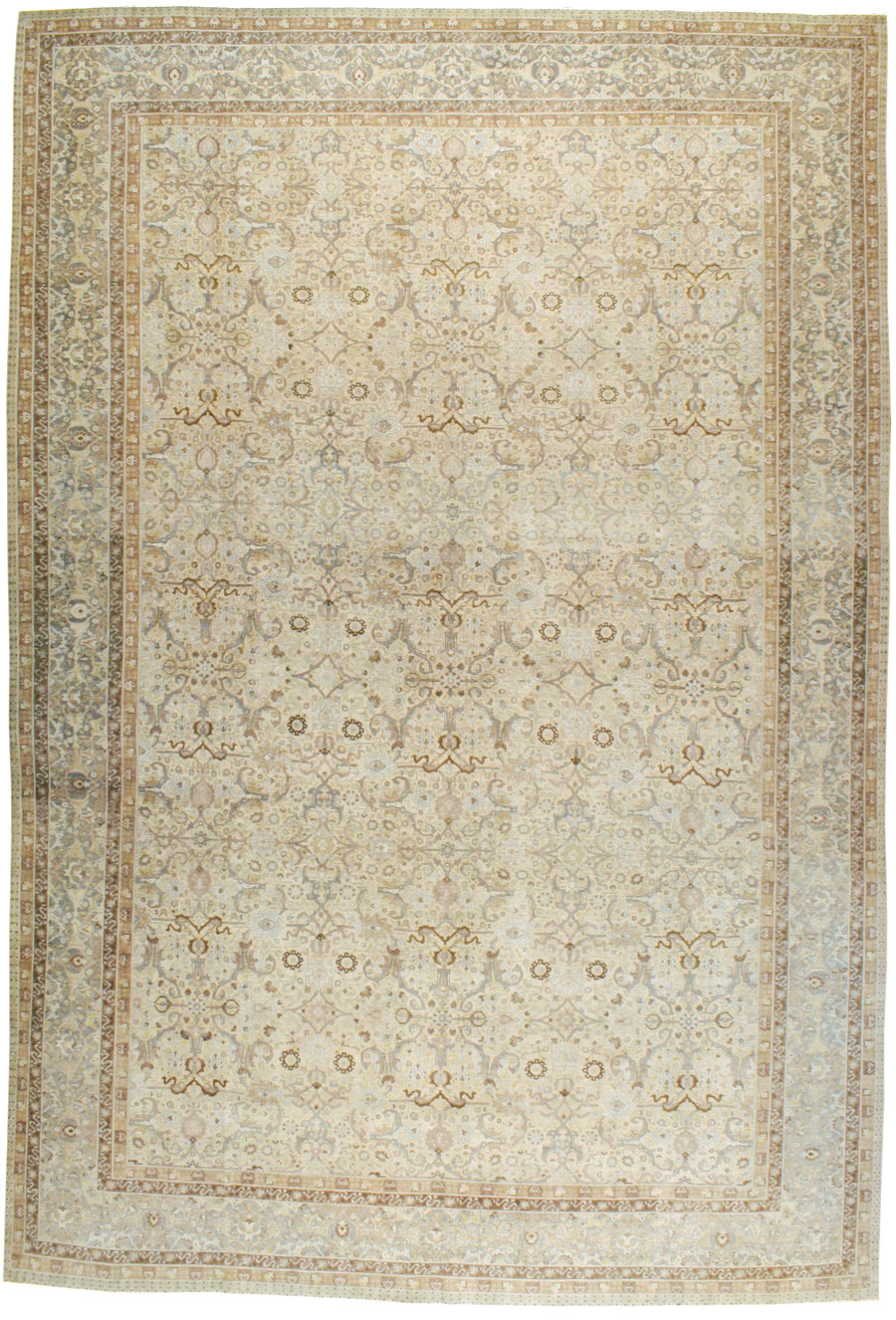 Antique Persian Tabriz Carpet, No.23353 - Galerie Shabab
