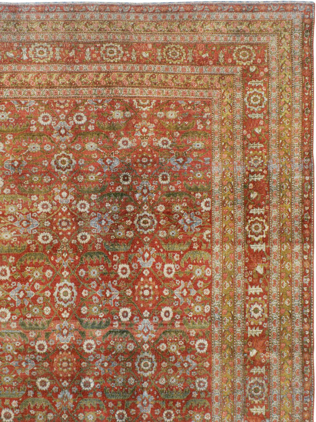 Antique Persian Senneh Malayer Carpet, No.23354 - Galerie Shabab